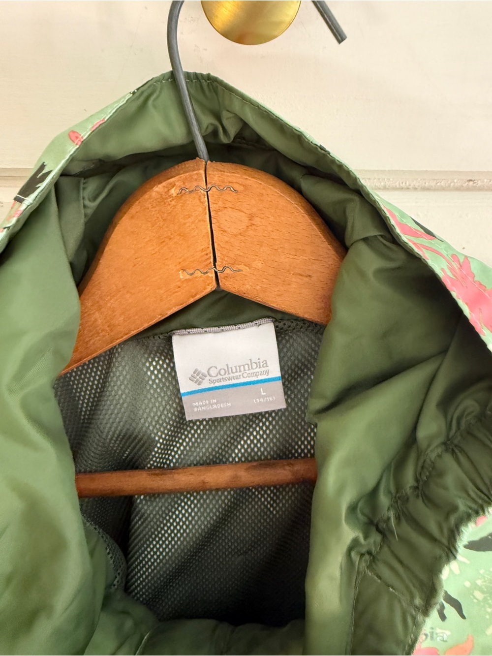 NWT COLUMBIA OMNI-TECH WATERPROOF TIMBER POINTE RAIN JACKET Sz YOUTH LARGE - Picture 4 of 7